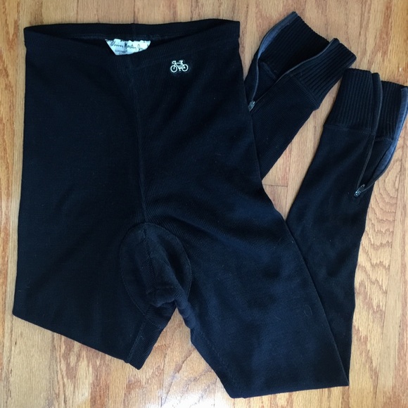 wool cycling pants